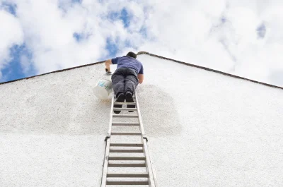 Peinture extérieure au Plessier-sur-Saint-Just — façades et ravalement